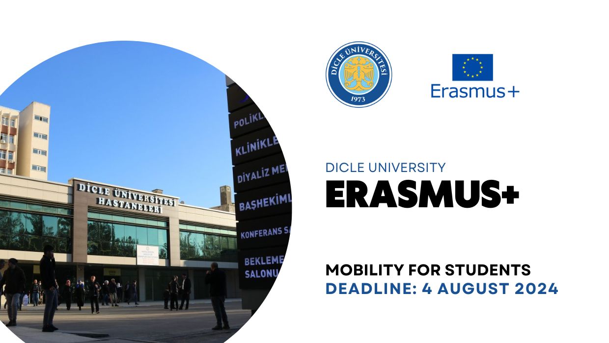 Відкрито конкурс ERASMUS+ в Університет Дікле м. Діярбакір (Туреччина) на осінній/весняний семестр 2024/25