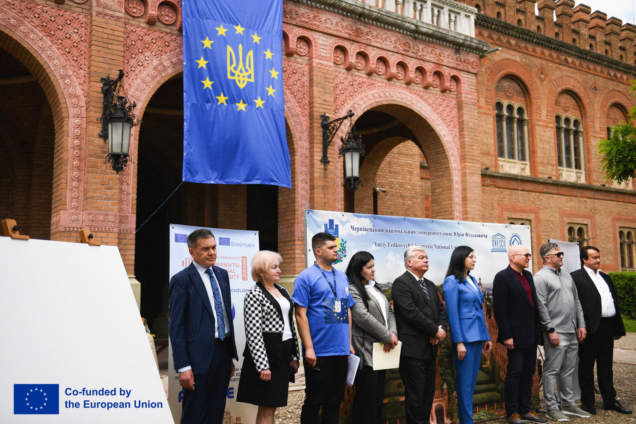 Чернівецький національний університет долучився до відзначення Дня Європи в Україні в рамках проєкту Erasmus+
