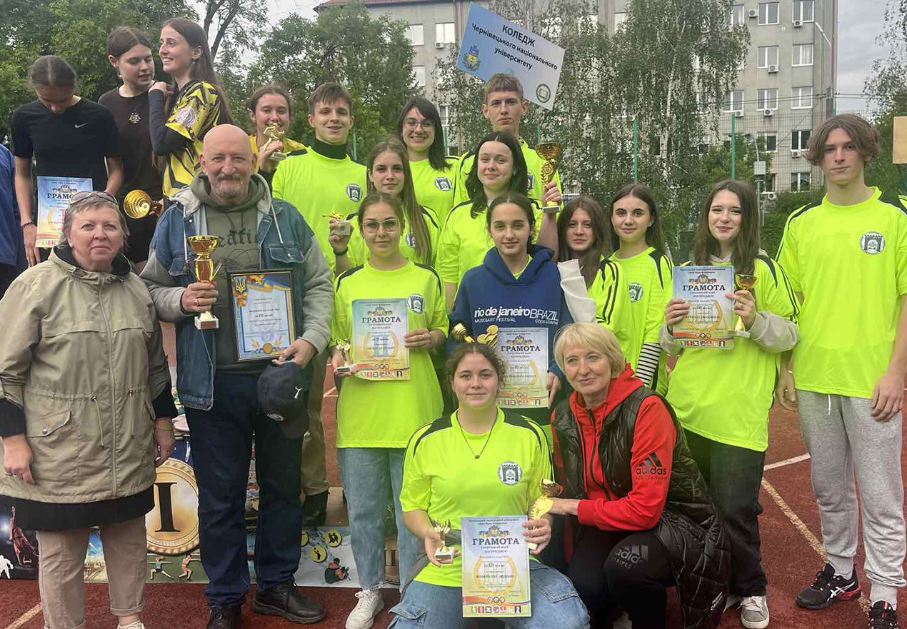 3 місце на 76 Спартакіаді ЧНУ