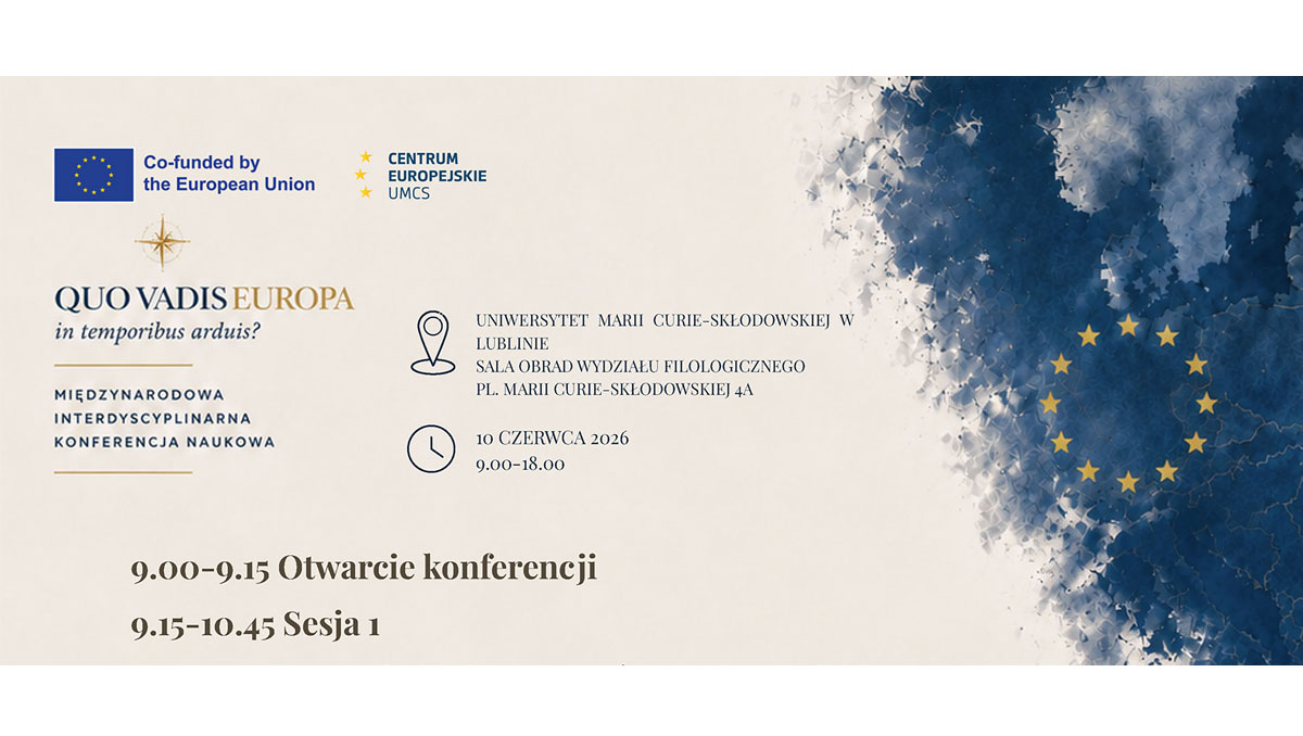 Міжнародна конференція в Любліні: куди йдеш, Європа?