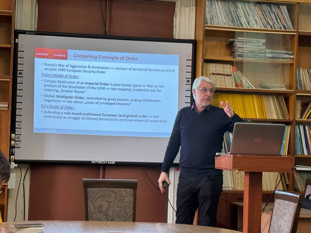 Переозброєння Європи та зміни у системі європейської безпеки: публічна лекція професора Ульріха Шнекенера