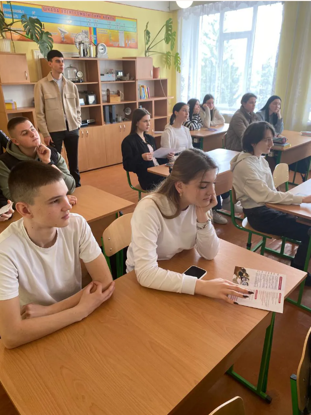 Школярі Погорілівського ЗЗСО
