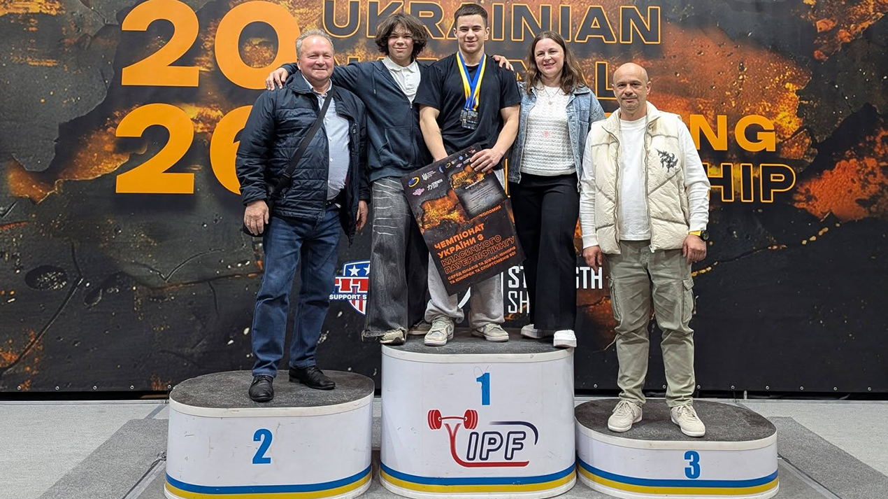 Срібло на чемпіонаті України з пауерліфтингу