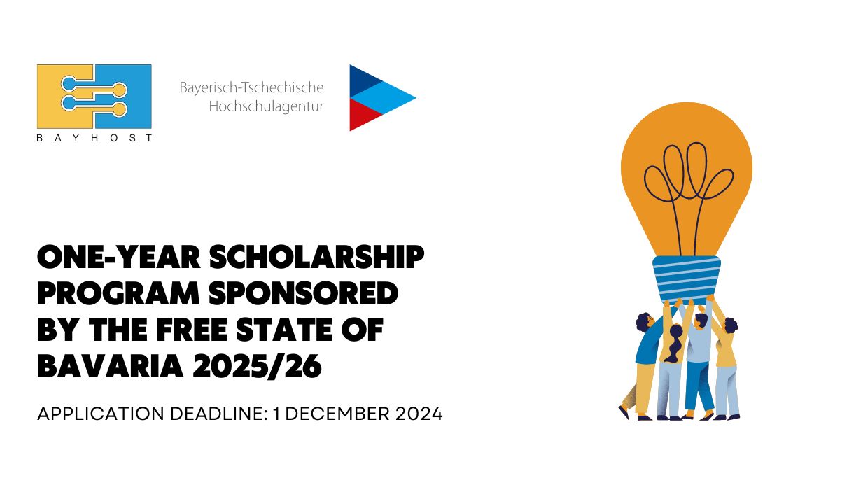 One-year scholarship program sponsored by the Free State of Bavaria 2025/26