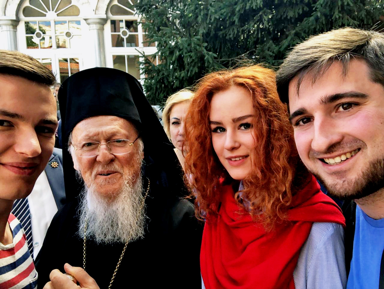 Зустріч юних біологів з Вселенським патріархом Варфоломієм