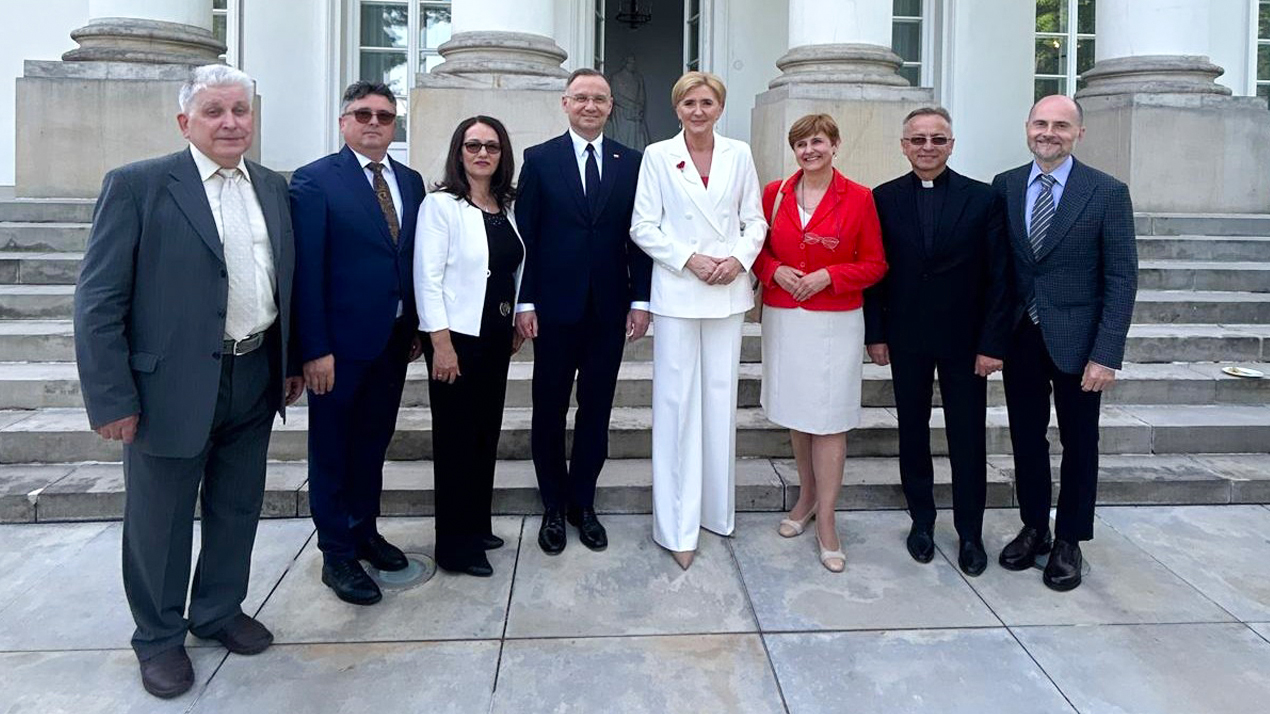 Викладач університету відвідав урочистості у Варшаві