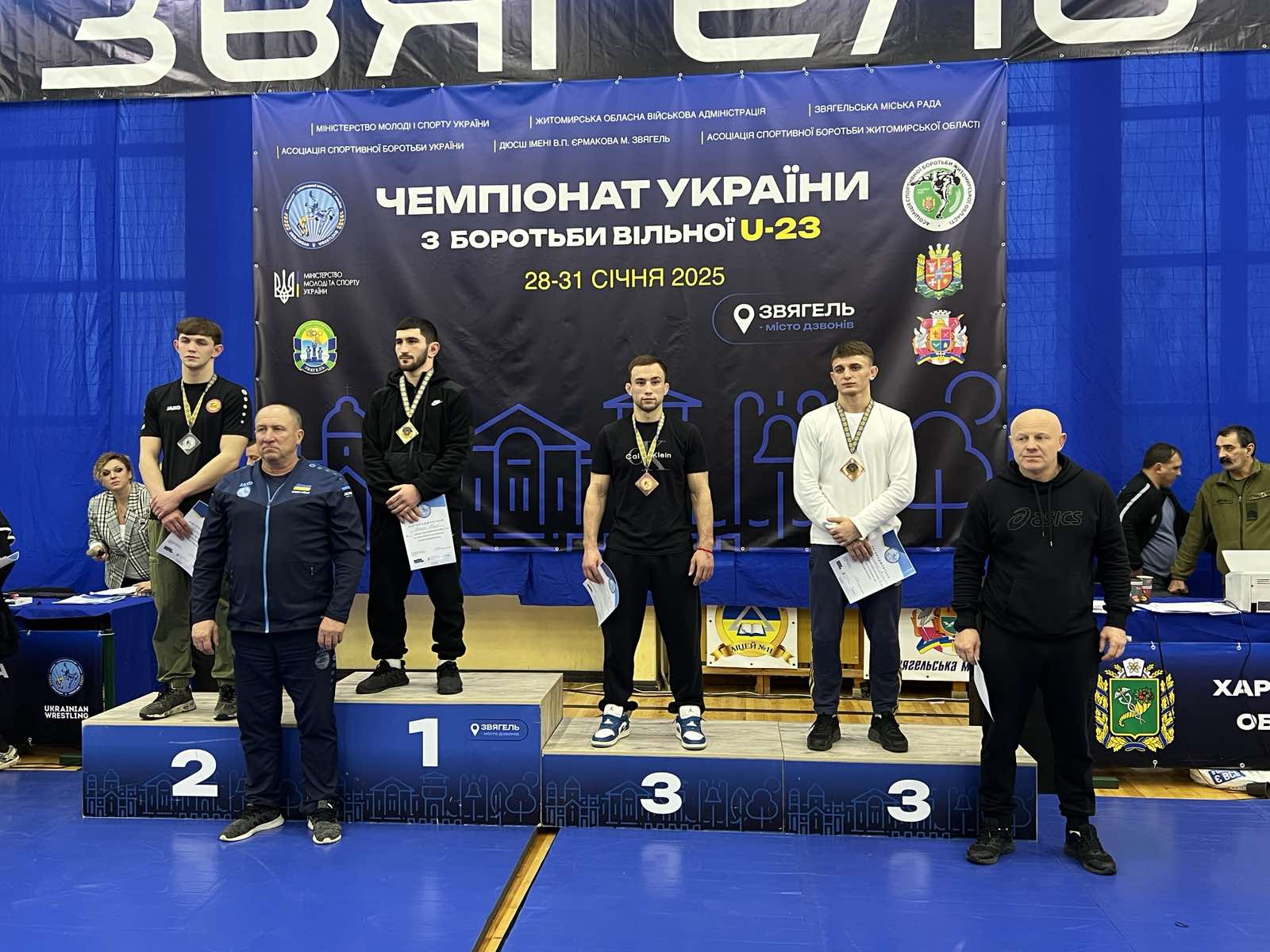 Студенти ЧНУ здобули медалі на Чемпіонаті України з боротьби U-23