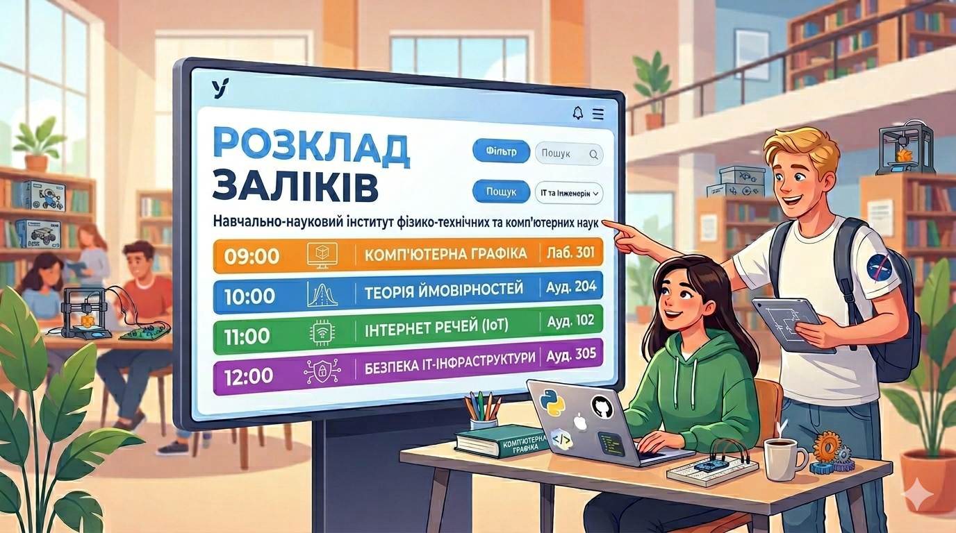 Розклад залікової сесії