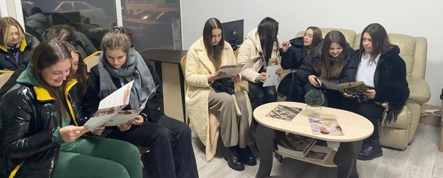 Зустріч студентів 3 курсу із представниками ПрАТ «ГРАВЕ УКРАЇНА Страхування життя»