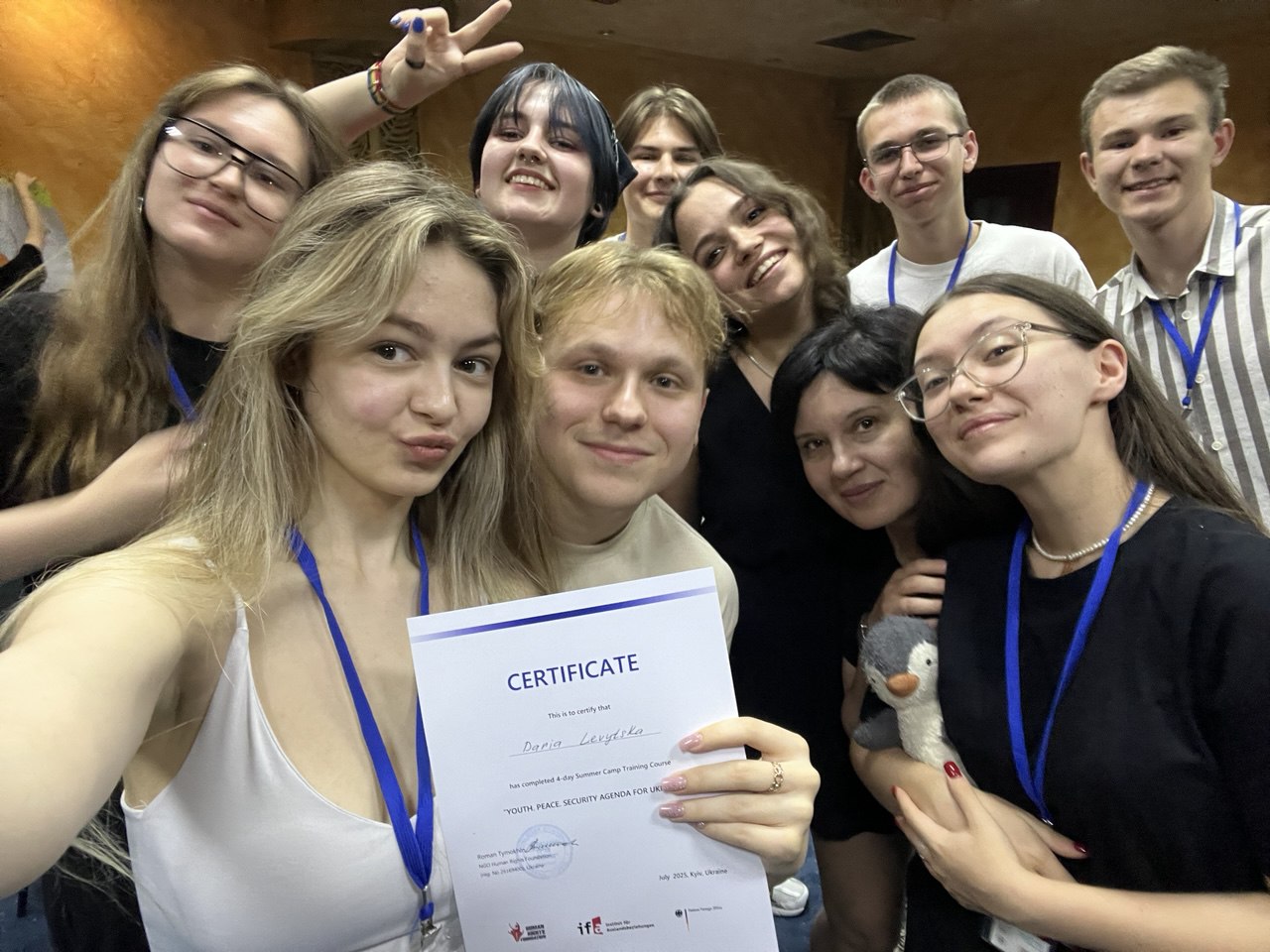 Літній табір «Молодь. Мир. Безпека в Україні»: досвід співтворення змін