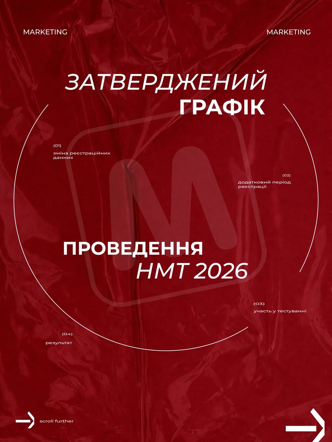 Офіційний графік НМТ–2026
