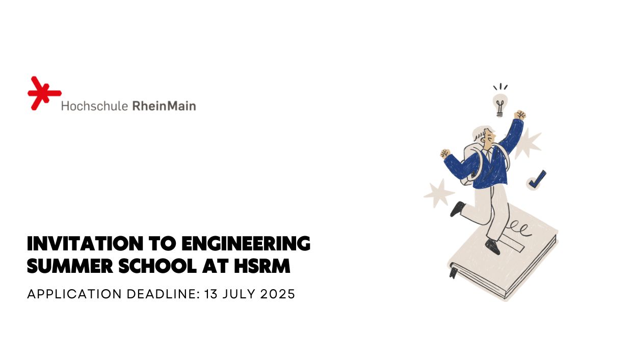 Invitation to Engineering Summer School at HSRM, Germany