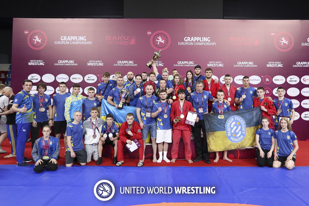 Чемпіонат Європи з греплінгу!