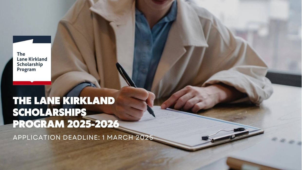 The Lane Kirkland Scholarships Program 2025-2026