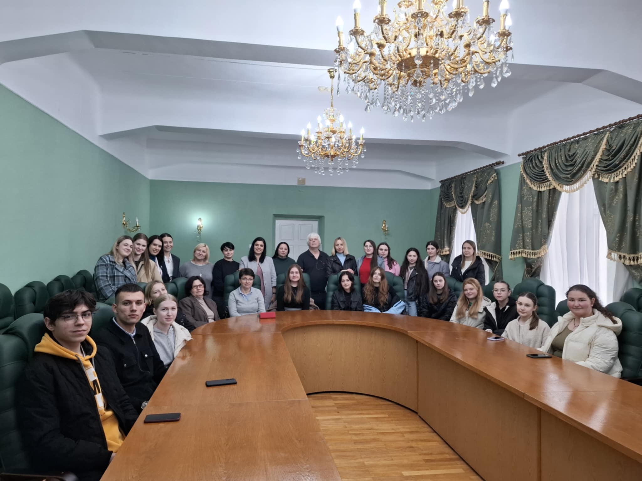 Відбулася відкрита лекція французького професора Крістіана Фейгельсона