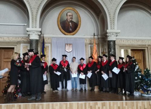 Вручення дипломів магістрам 2022 р.