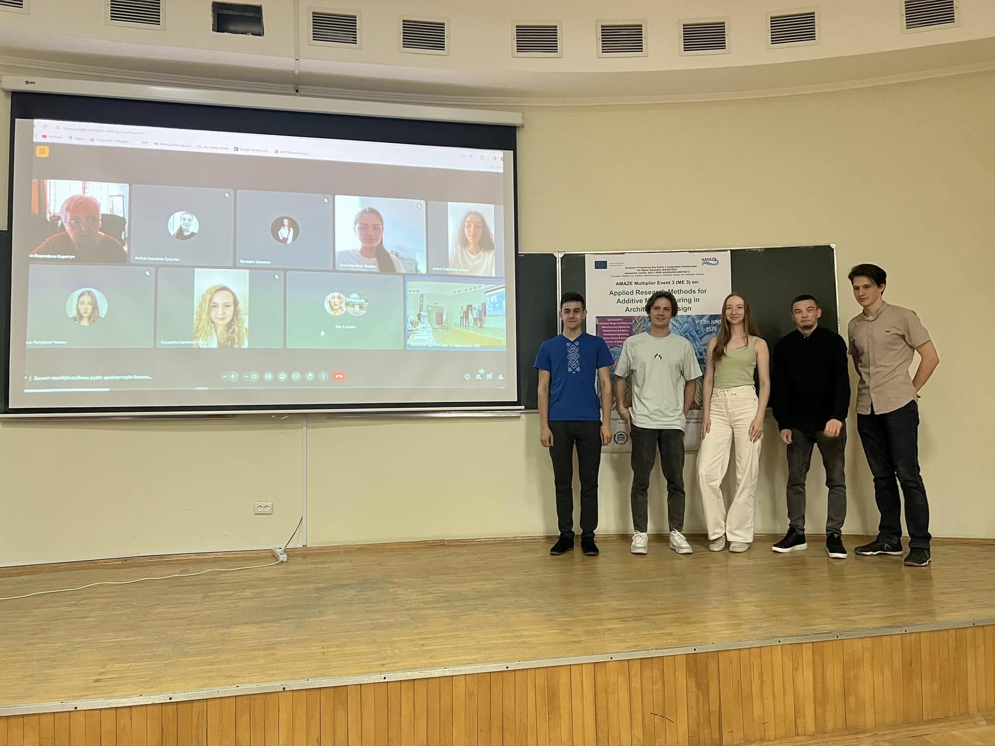  Відбувся захист бакалаврських робіт студентів архітекторів.