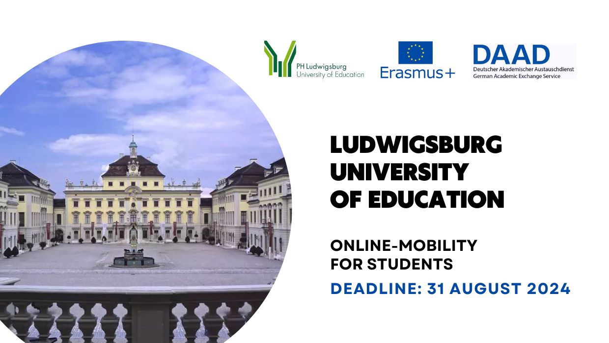 Онлайн-стипендії у Педагогічному університеті м. Людвігсбурга на осінній семестр 2024