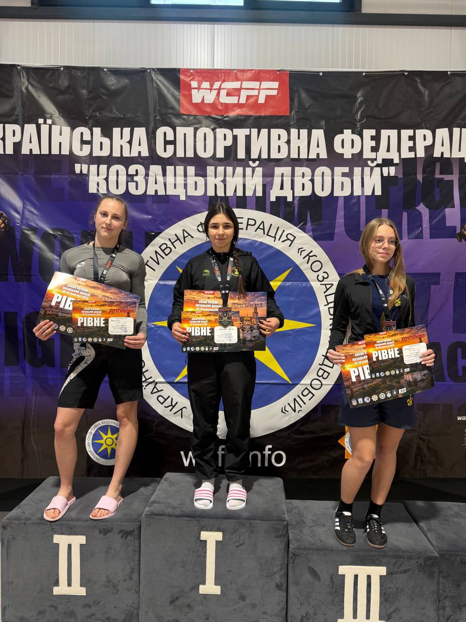 Студентка Дар'я Гордієнко здобула золото на Кубку України з козацького двобою