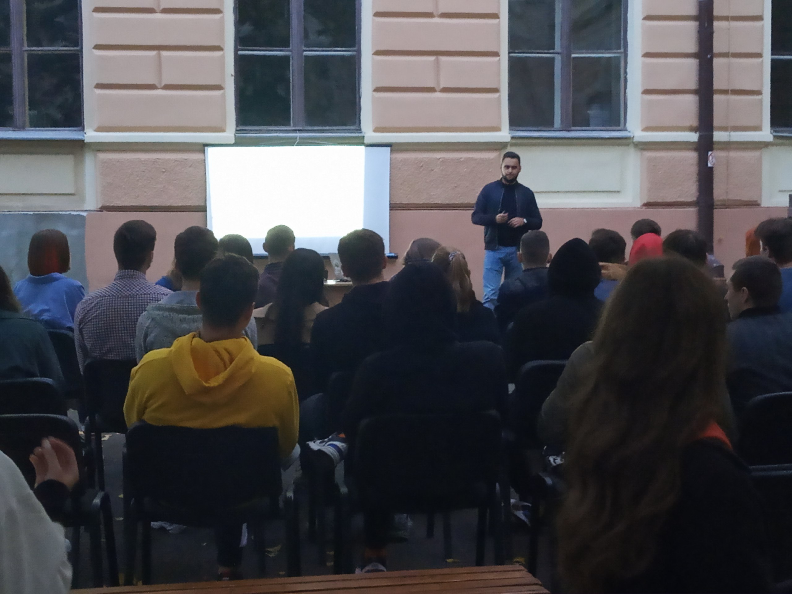 Зустріч студентів із представниками  IT академії SoftServe, 30.09.21