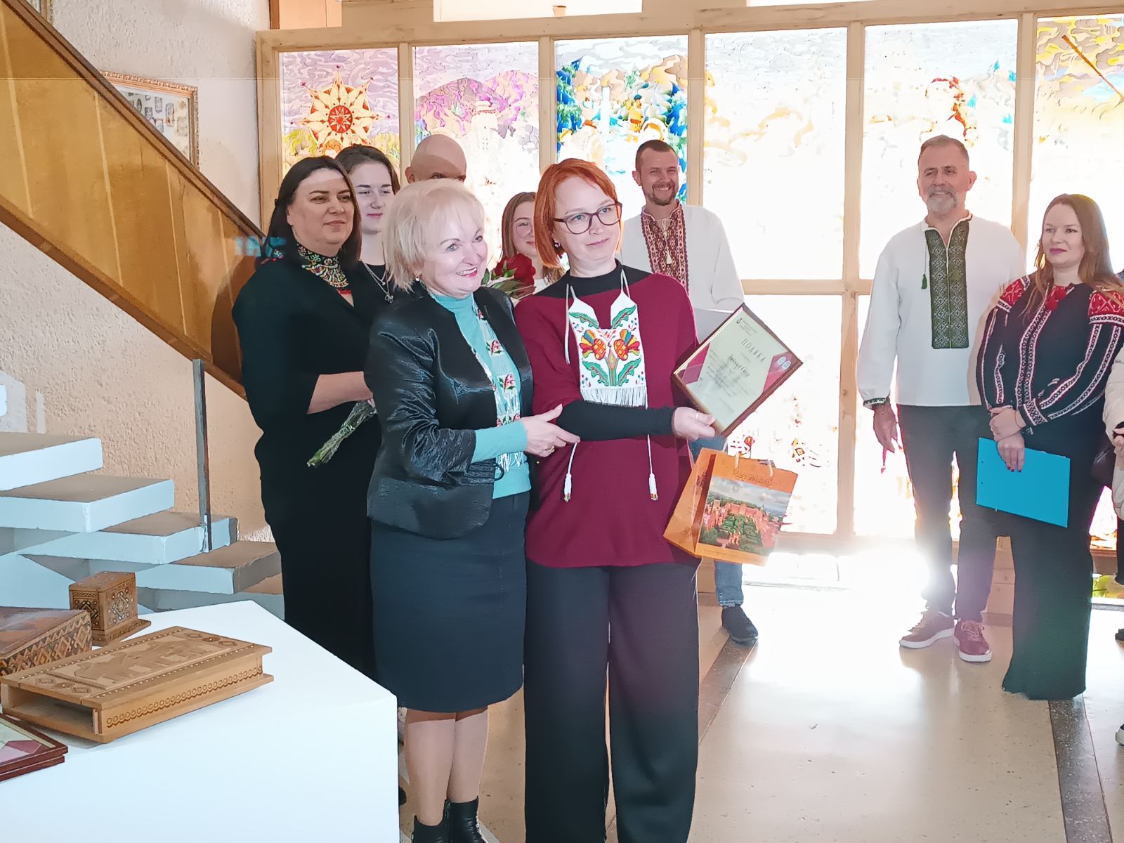 Відбулося відкриття мистецького твору «Свята і традиції на Буковині» 