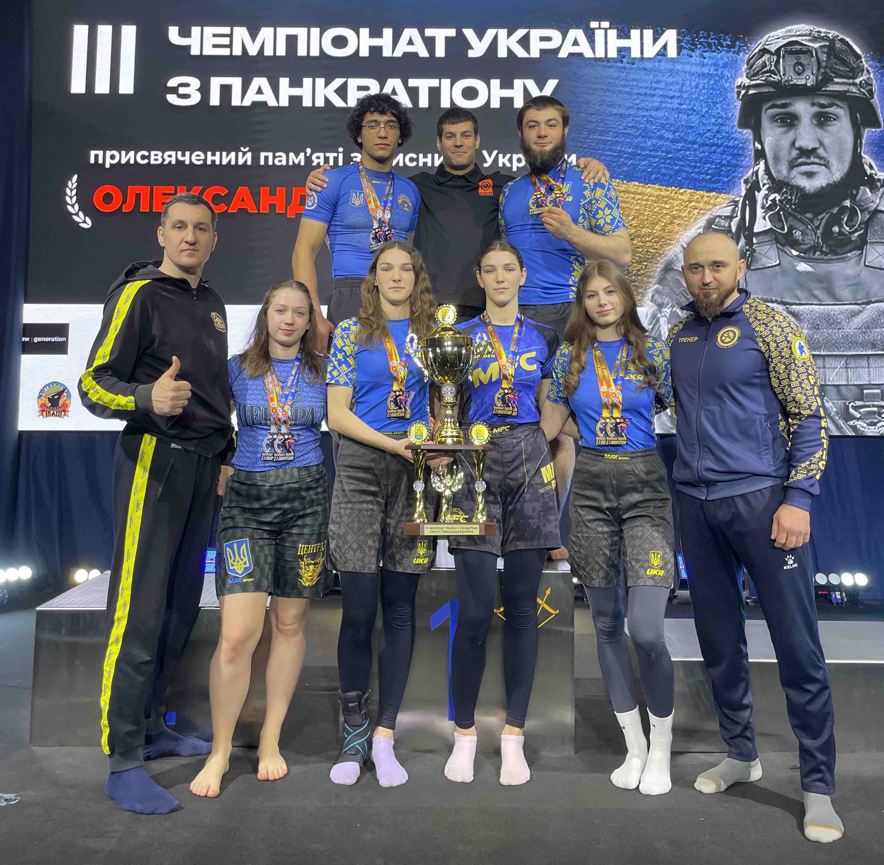 Переможний виступ студентів ЧНУ на Чемпіонаті України з панкратіону