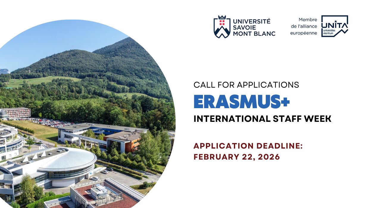 ERASMUS+ до Університету Савойя Монблан (