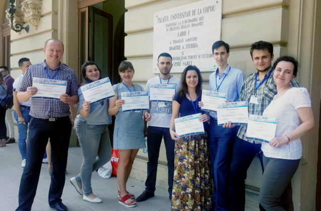 Учасники щорічних докторантських шкіл ECODAM 2016-17 рр. з ЧНУ ім. Ю. Федьковича