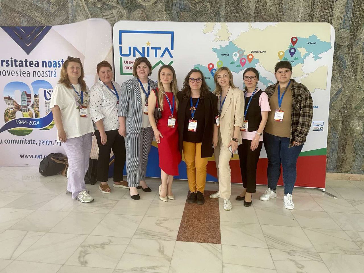 «Інтернаціоналізація навчальних програм UNITA 2024» (Тімішоара, Румунія)