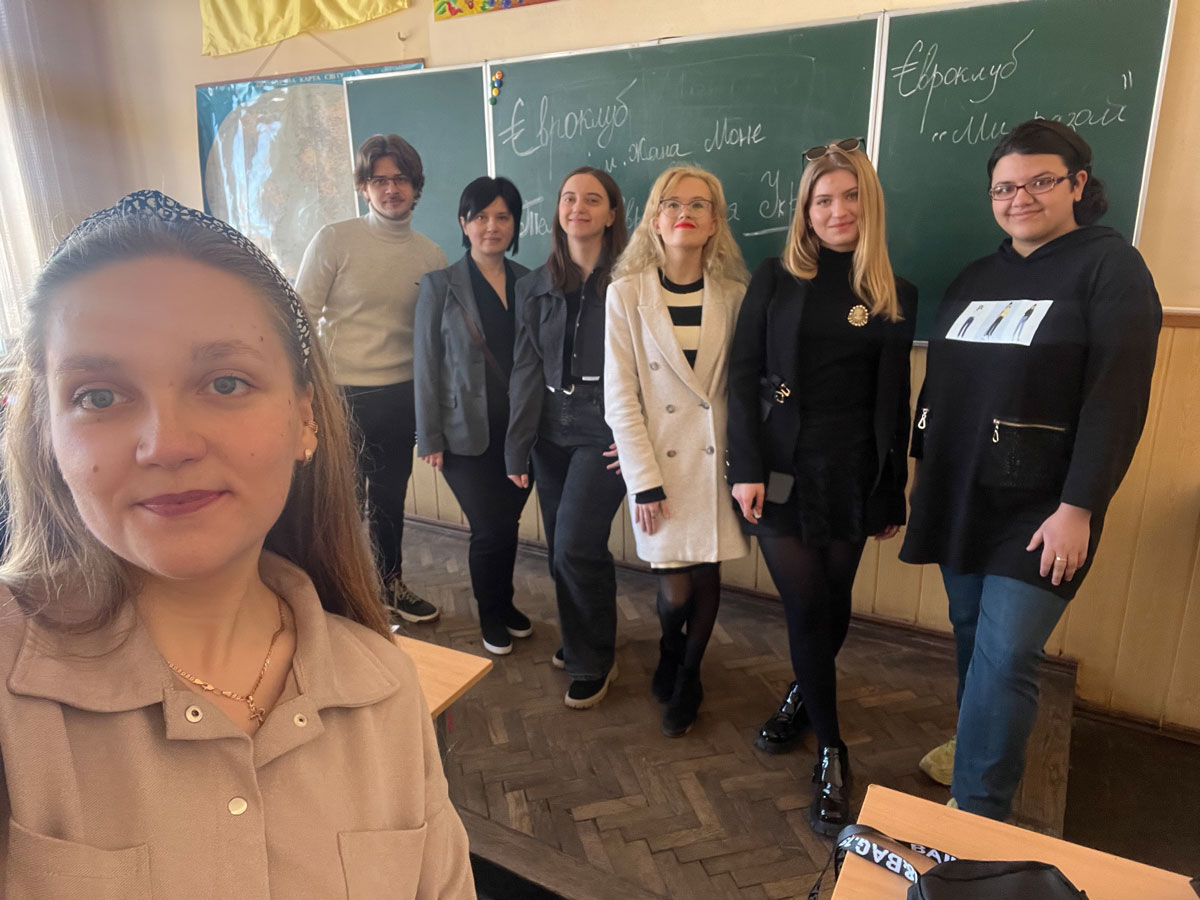 Євроклуб імені Жана Моне «Unity Path»: перший захід у рамках проєкту «Панорама Європи»