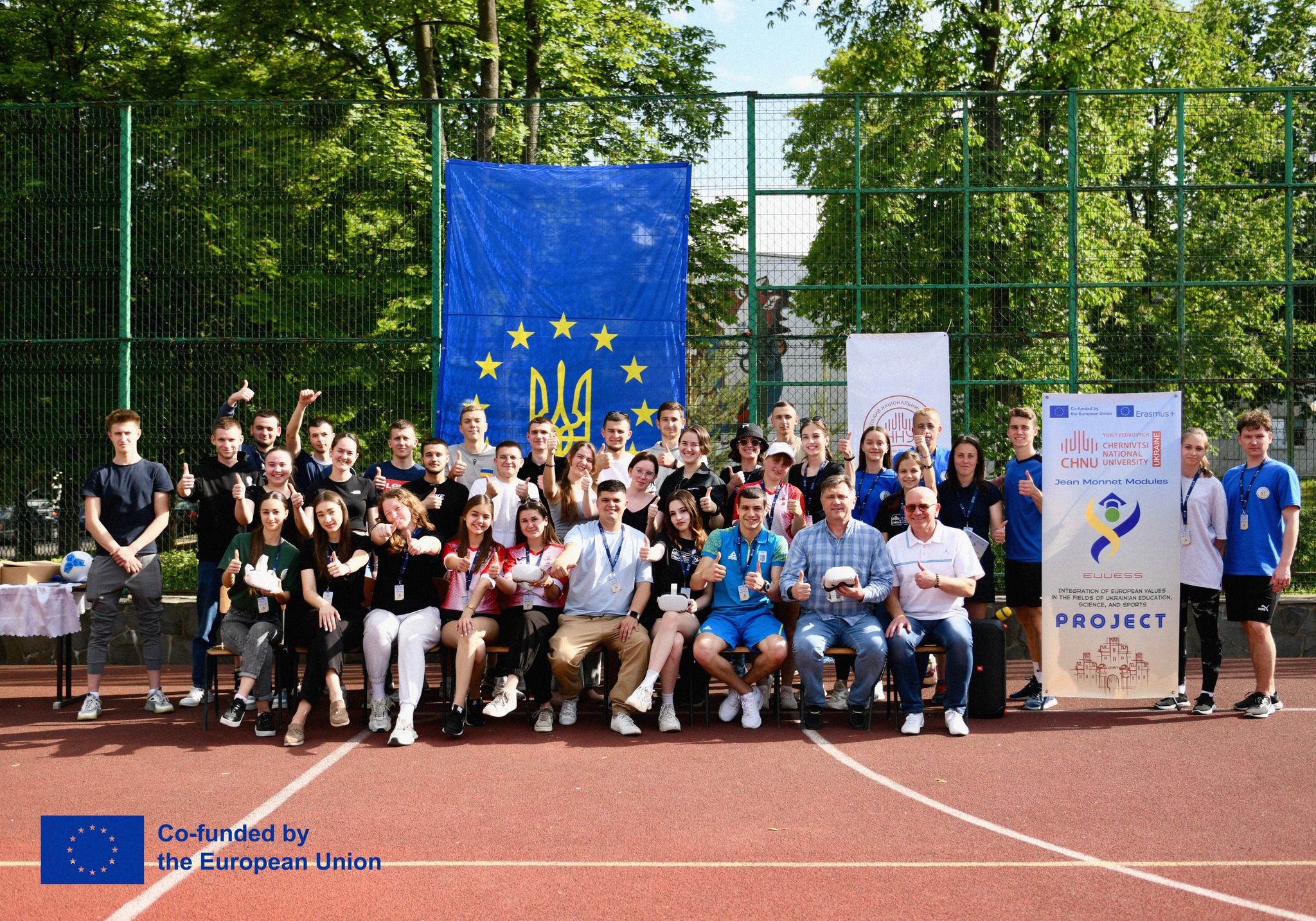 Заняття у літній школі в рамках проєкту Erasmus+