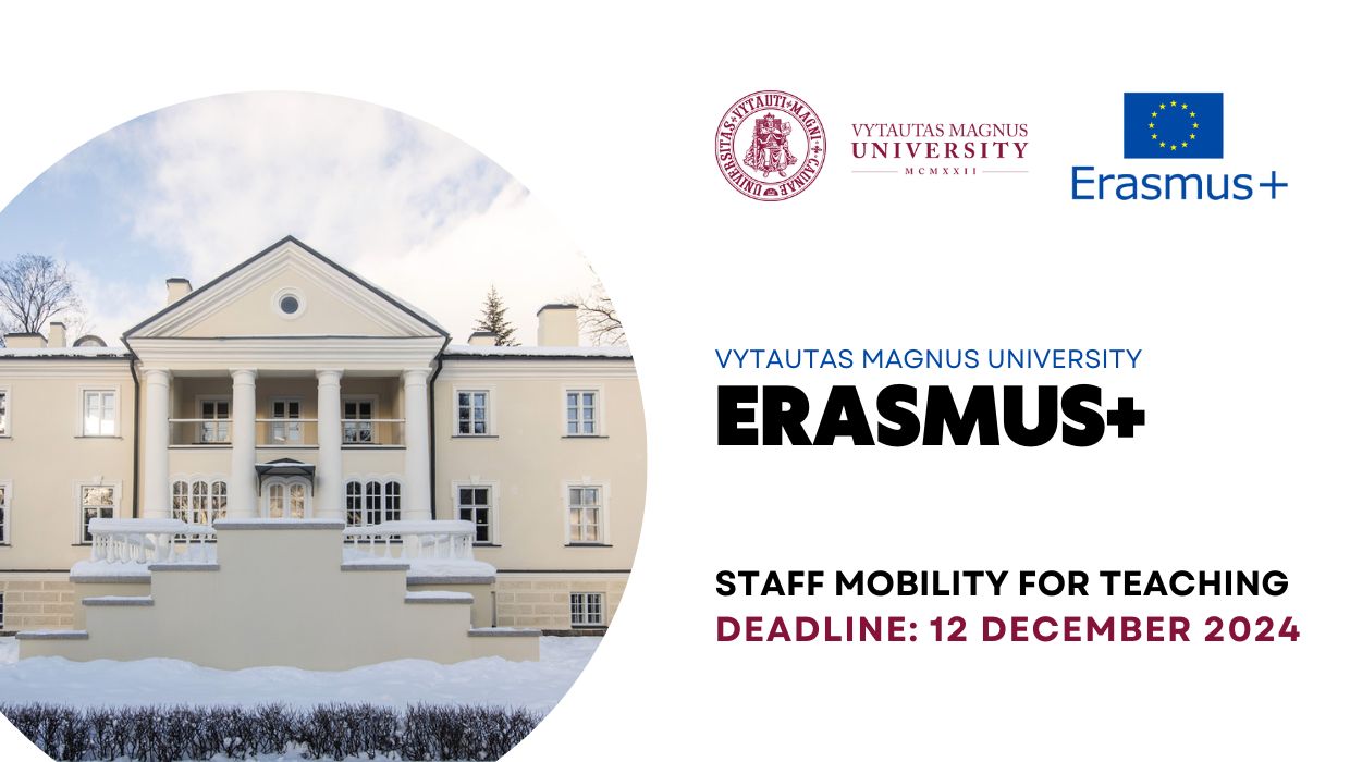 Конкурс для викладачів до Університету Вітовта Великого м. Каунас 