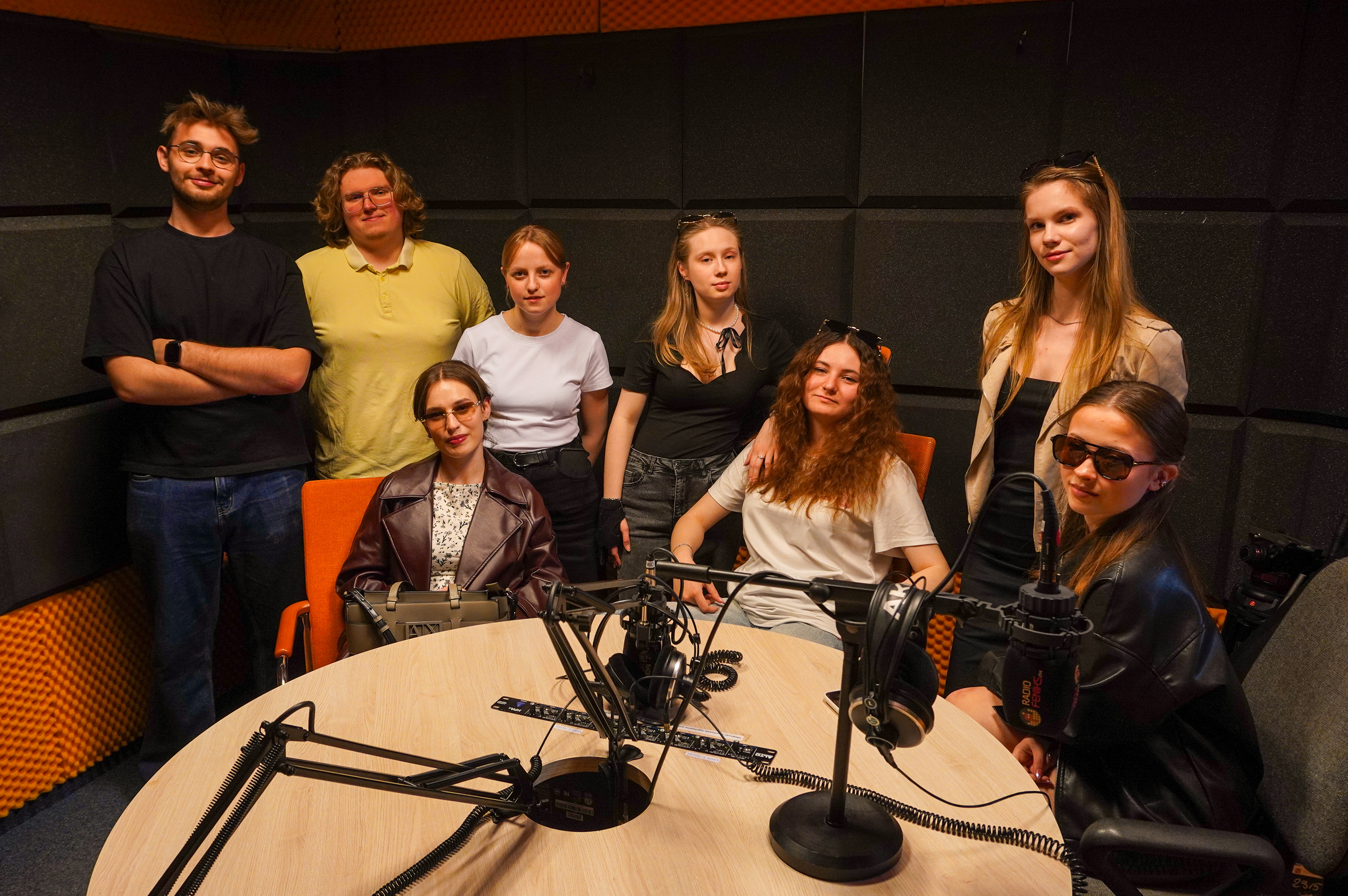 Журналістська практика в дії: знайомство з Podcast Studio Feniks та Television Studio у Жешувському університеті