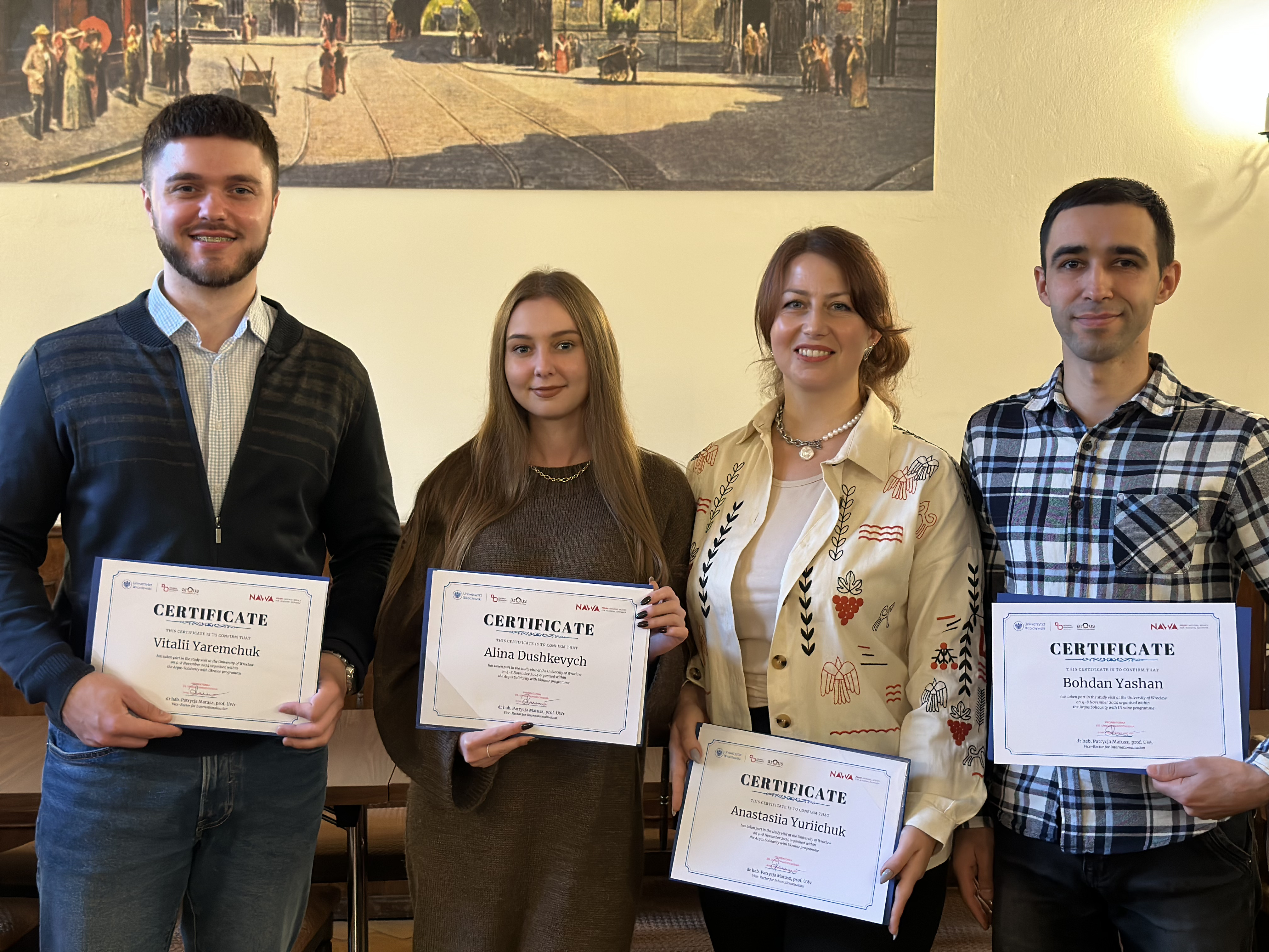  Arqus Solidarity for Ukraine: стажування у Вроцлавському університеті
