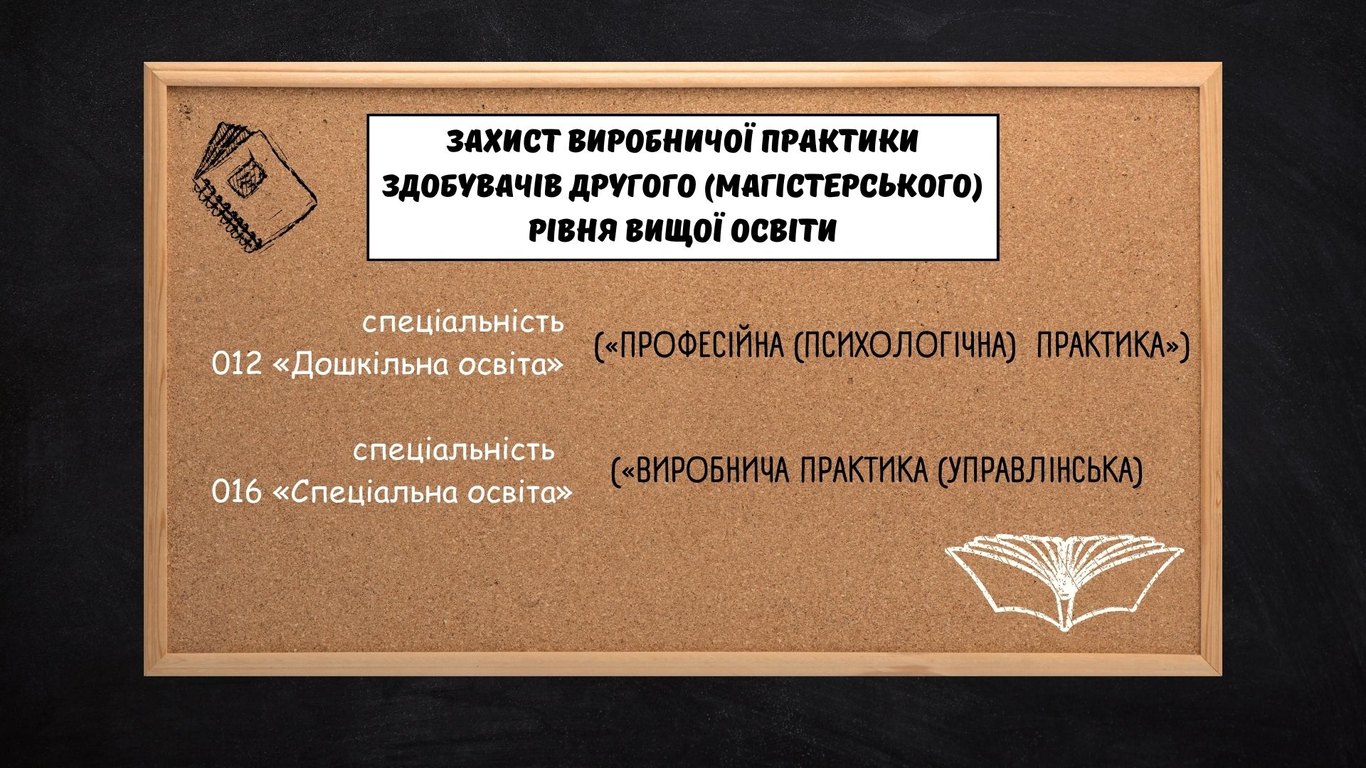 Захист виробничої практики