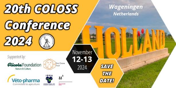 Участь у міжнародній конференції 20th COLOSS Conference