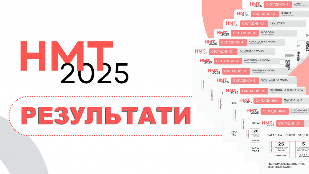 Результати НМТ-2025