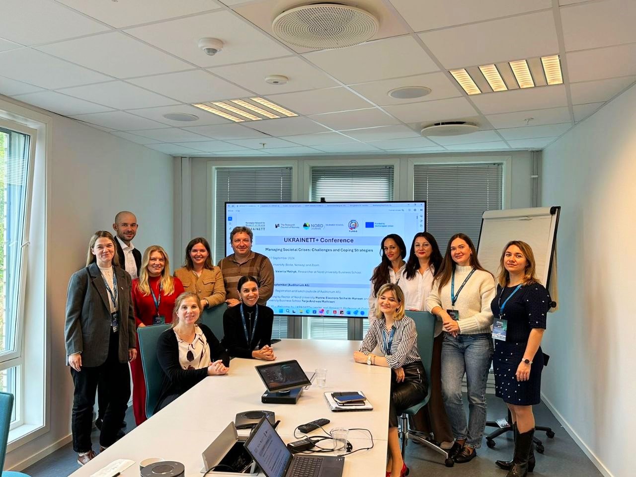 Конференція UKRAINETT+ та заходи проєкту TURBO: представники економічного факультету обговорили проблеми міграції та управління кризами