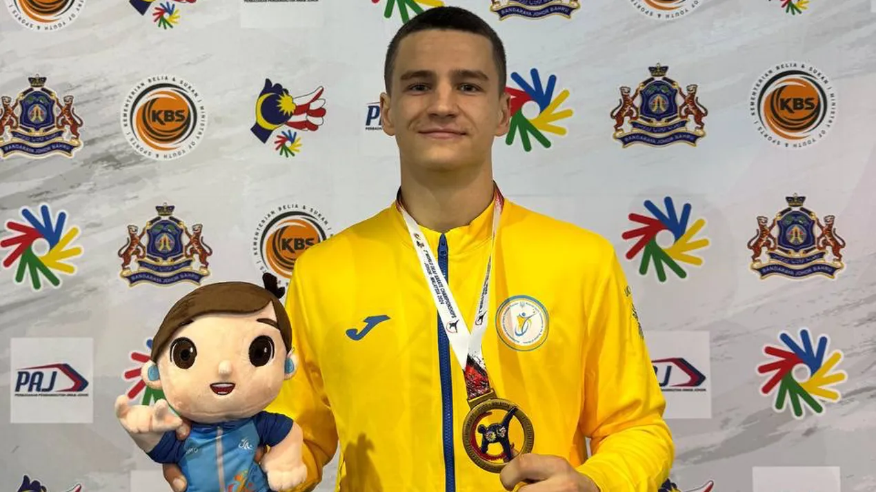 Студент Урсатій Іван — чемпіон світу з карате серед спортсменів з вадами слуху