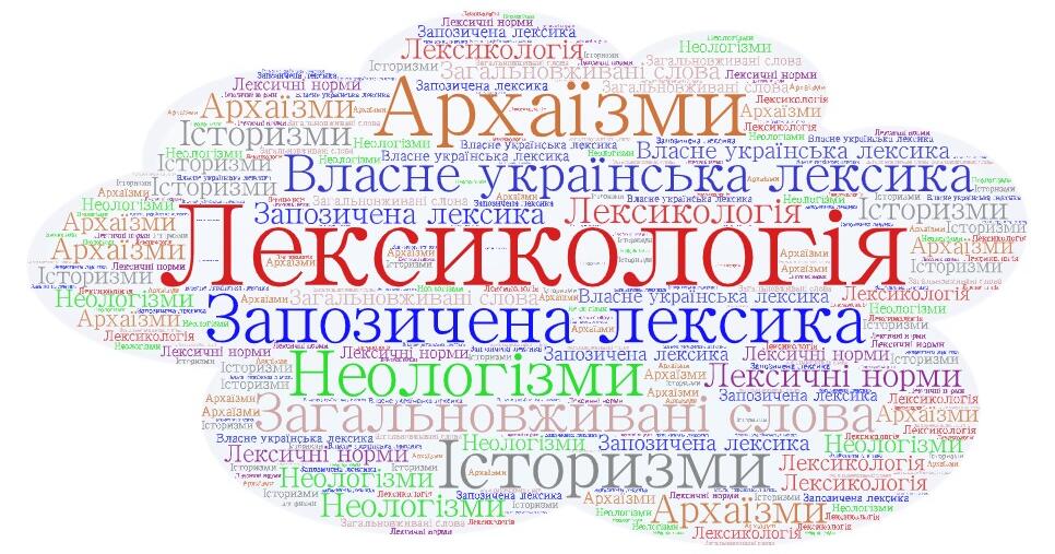 Сучасна українська мова (лексикологія, фразеологія і лексикографія)