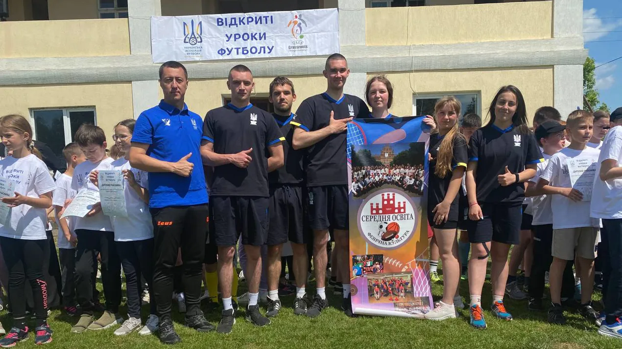 Відкриті уроки футболу 16 травня 2024р