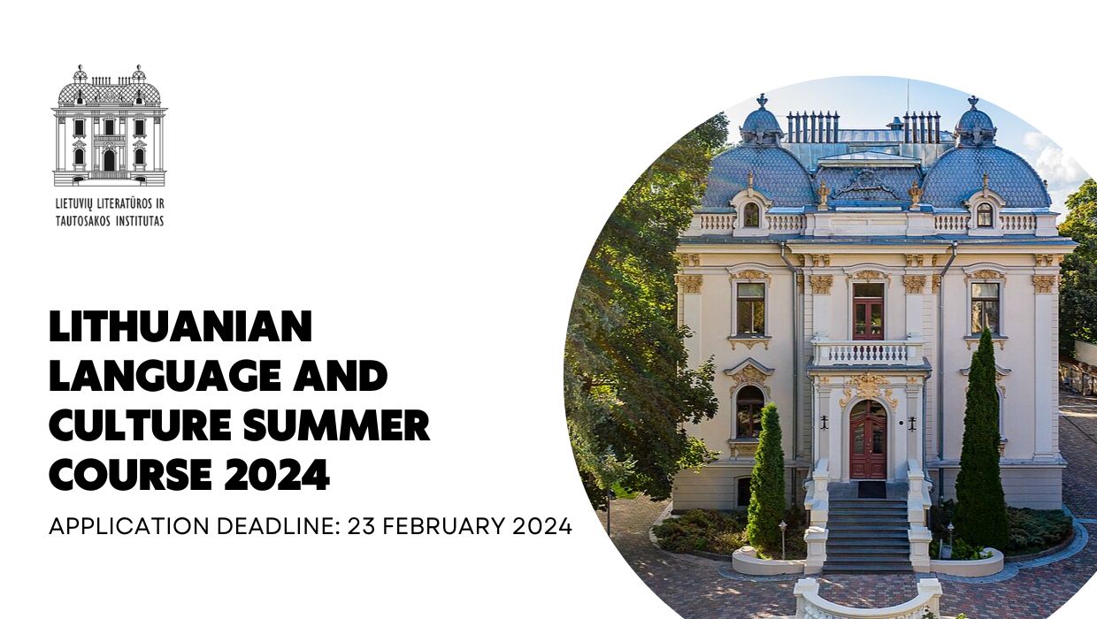 Lithuanian Language and Culture Summer Course at ILLF