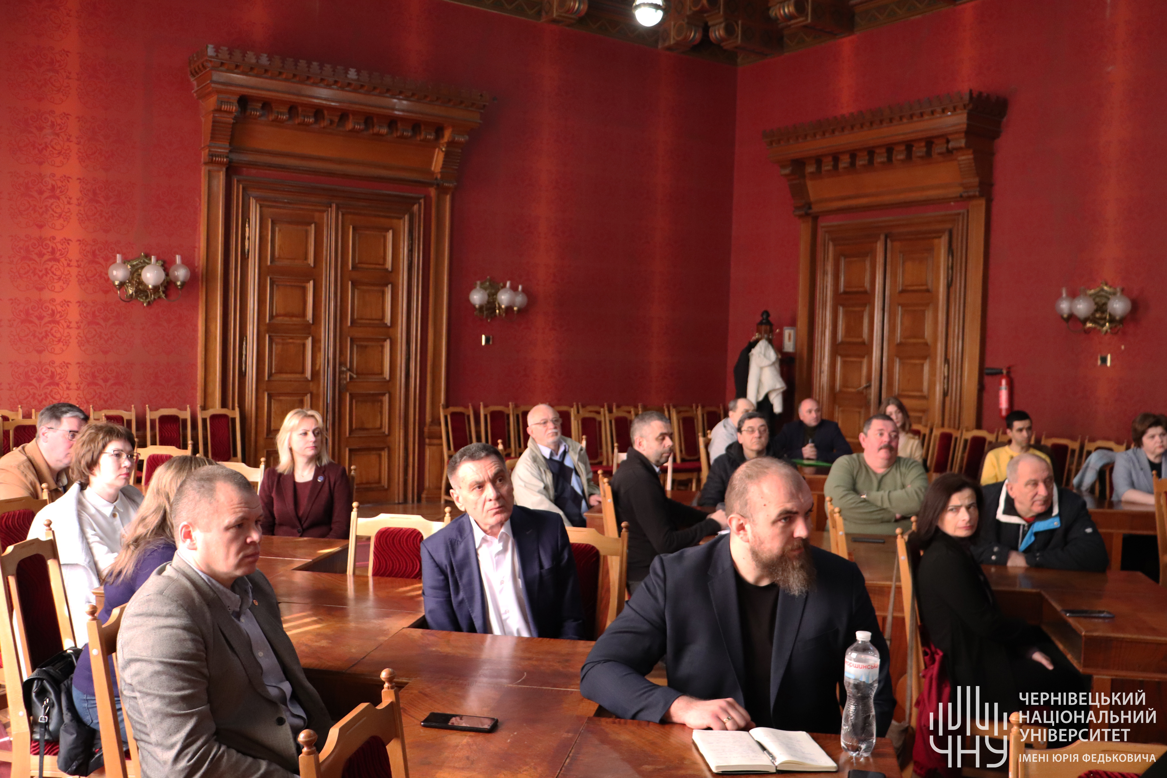 Зустріч представників кафедр, що забезпечують підготовку ІТ-фахівців, з виконавчим директором IТ Ukraine Association Костянтином Васюком та головою правління Chernivtsi ІТ Cluster Дмитром Шкільнюком.