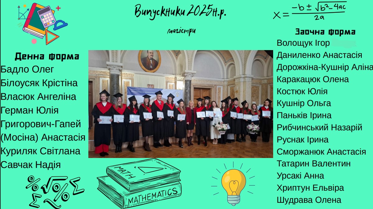 Наші випускники 2025 магістри