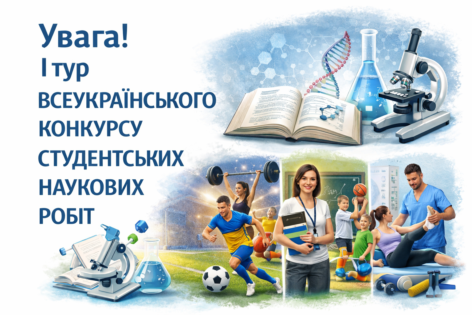 Старт І туру Всеукраїнського конкурсу студентських наукових робіт: запрошуємо до участі
