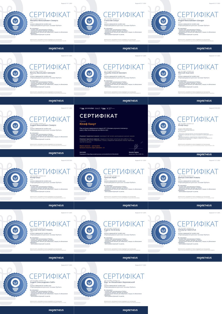 Магістри кафедри успішно опанували основи Python на платформі Prometheus