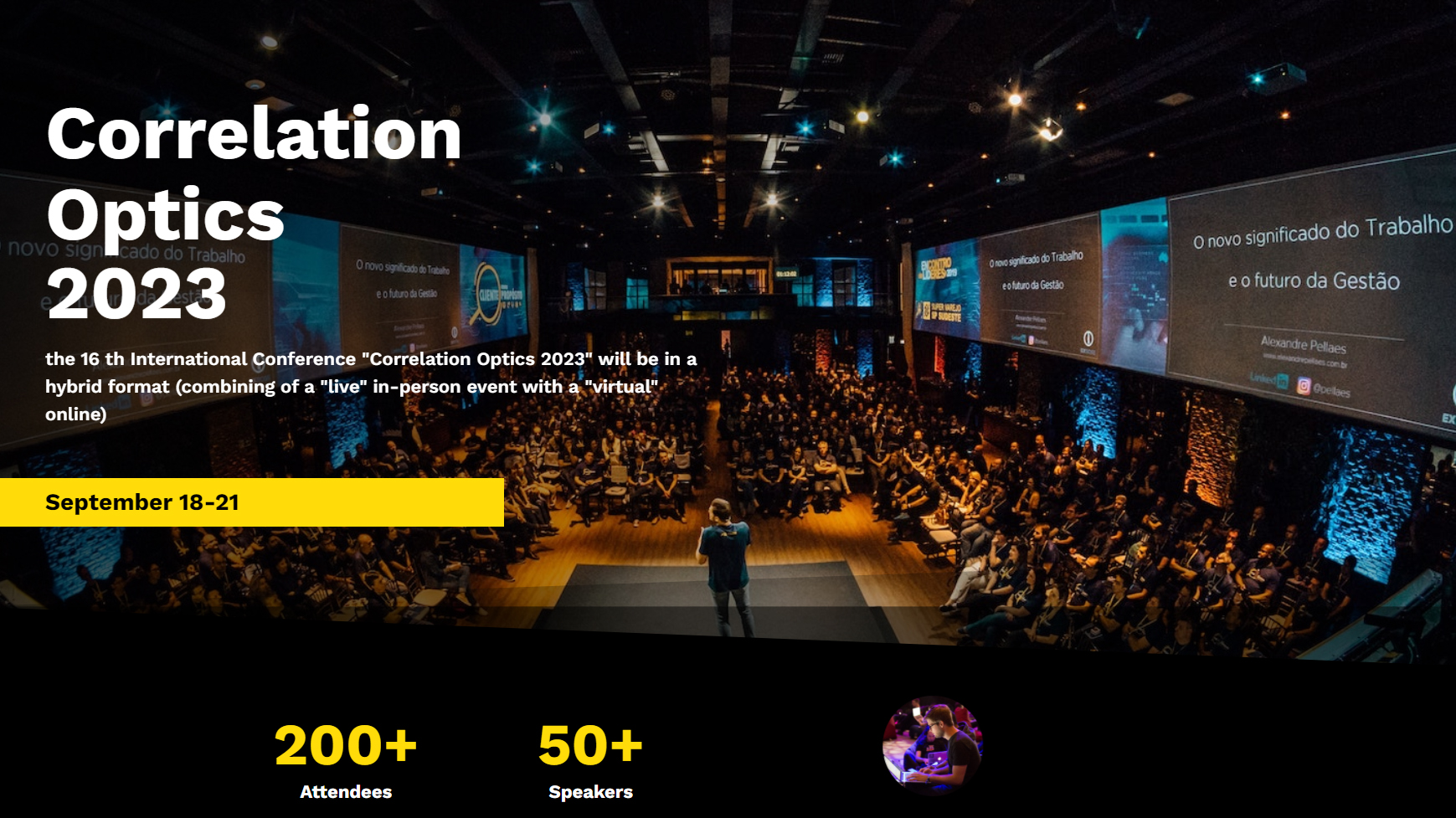 The 16 th International Conference "Correlation Optics 2023"