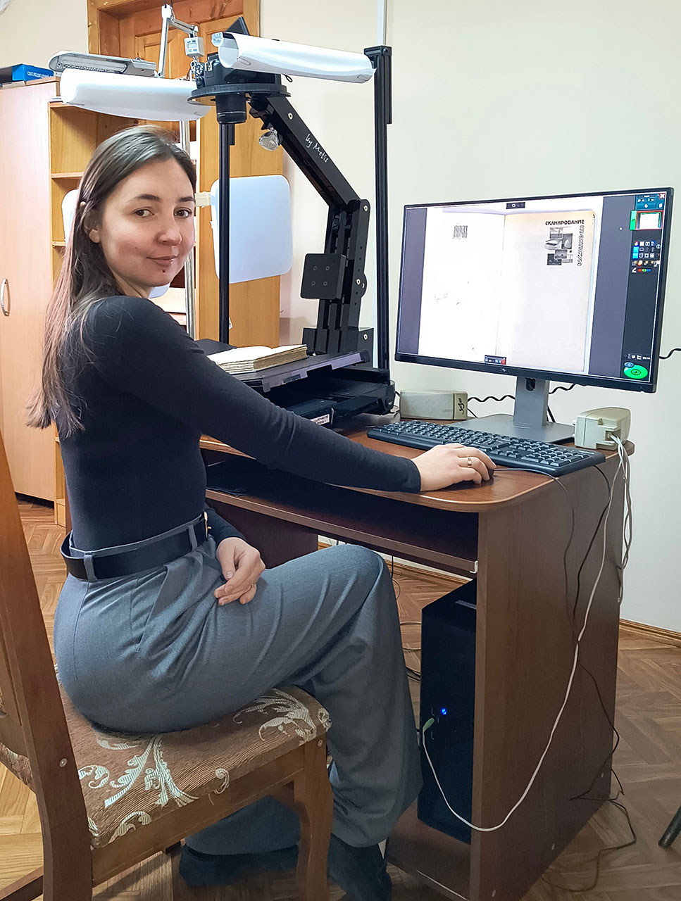 Маковій Наталія - бібліотекарка 2 категорії відділу інформаційних технологій та комп’ютерного забезпечення