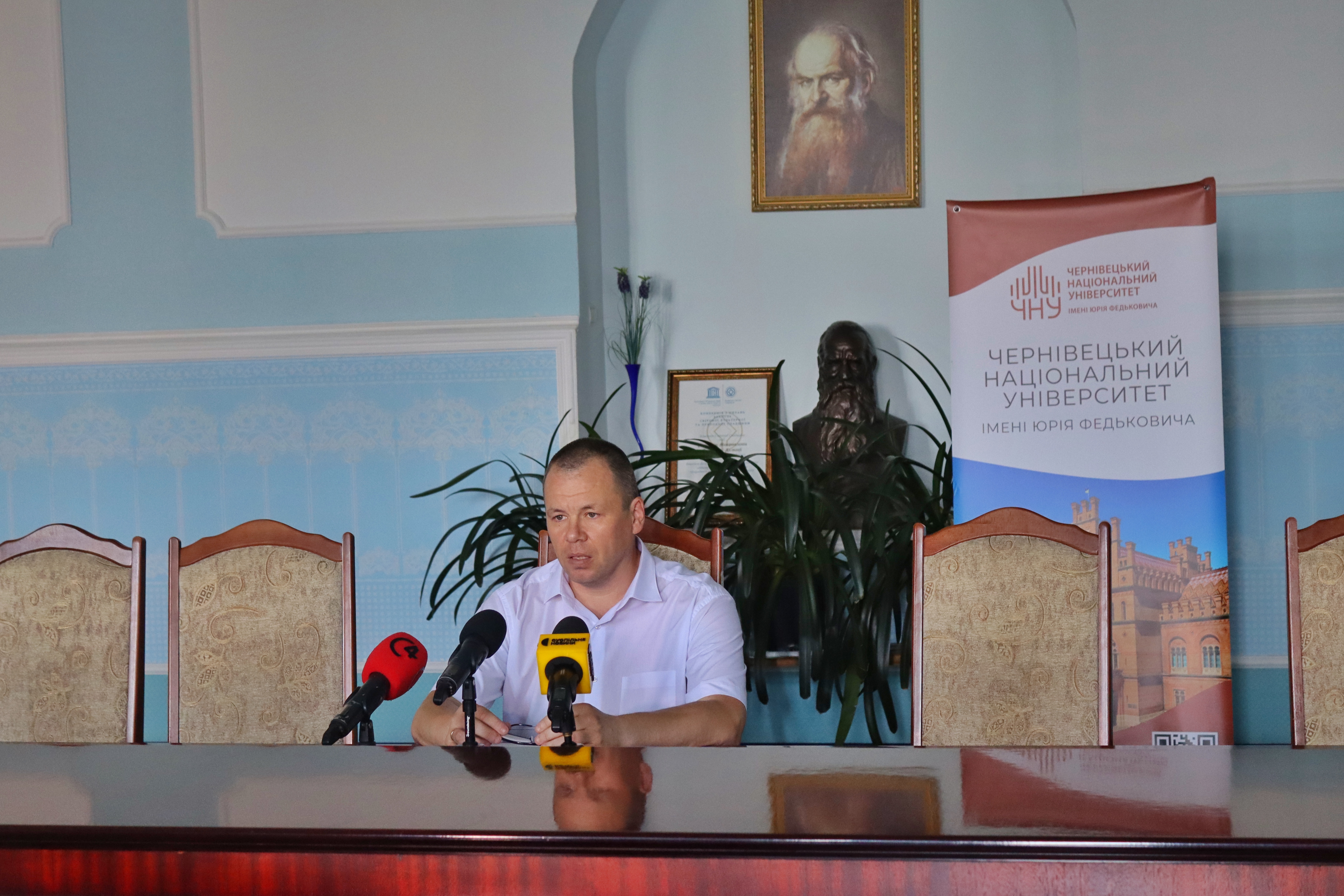 Results of the press briefing with the rector of the university