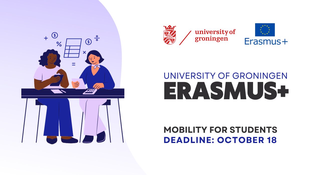 Відкрито конкурс ERASMUS+ в Університет м. Гронінген (Нідерланди)